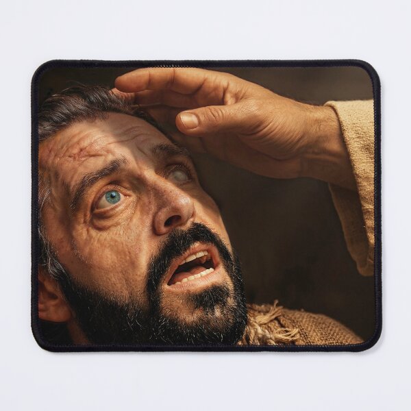 Item preview, Ananias Restoring Saul's Sight designed and sold by songpon-k.
