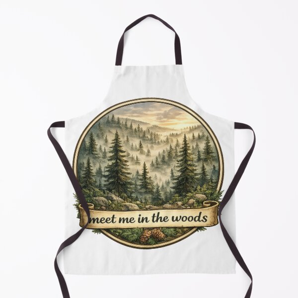 Item preview, Misty Pine Forest Badge designed and sold by jgvisualarts.