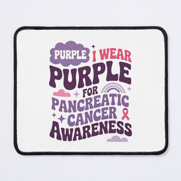 Item preview, I Wear Purple For Pancreatic Cancer Awareness designed and sold by TrinaEspinoza.