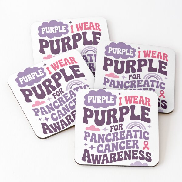Item preview, I Wear Purple For Pancreatic Cancer Awareness designed and sold by TrinaEspinoza.