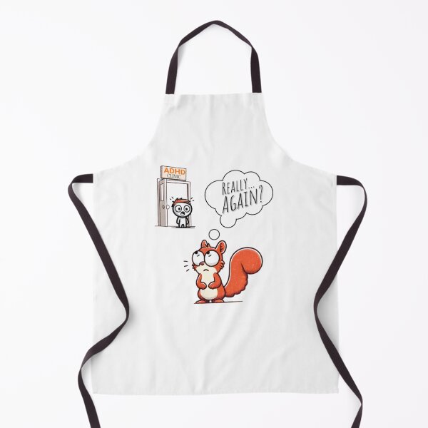 Item preview, ADHD Squirrel Distraction Really.Again Funny Sarcastic Joke designed and sold by dal-koz-ar.
