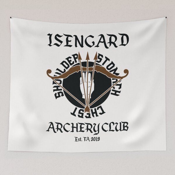 Item preview, Isengard Archery Club Lotr designed and sold by Satish Sawant.