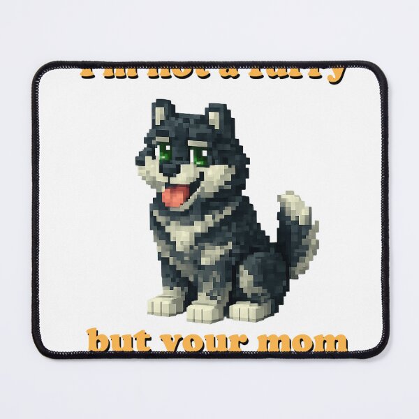 Item preview, Not a Furry w Shadow designed and sold by Lone-Wulf-Games.