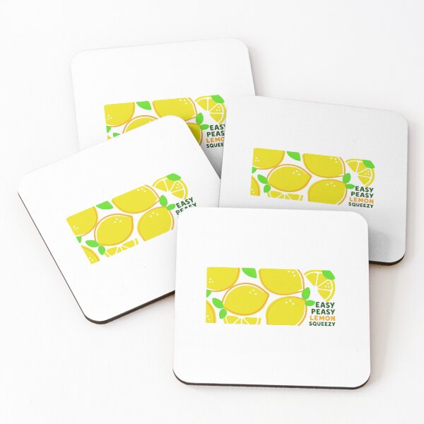 Item preview, Easy Peasy Lemon Squeezy Cute Lemon Pattern Summer Vibes designed and sold by HBDStudio.