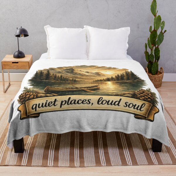 Item preview, Canoe Mountain Lake designed and sold by jgvisualarts.