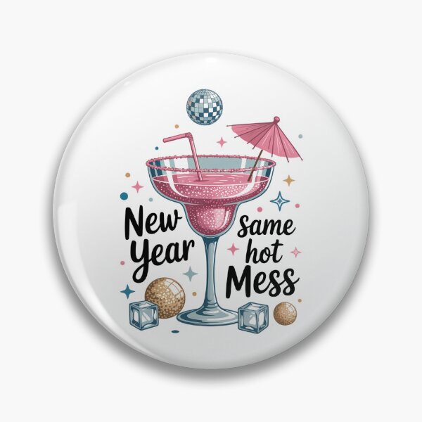 Item preview, New Year Drinking Martini Alcohol New Year Party New Year Sarcastic Disco Ball designed and sold by EllenJast.