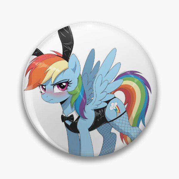 Item preview, Bunny Suit My Little Pony - Rainbow Dash designed and sold by CeluniaMoon's Art - Cute Furry, Anime, and More! .