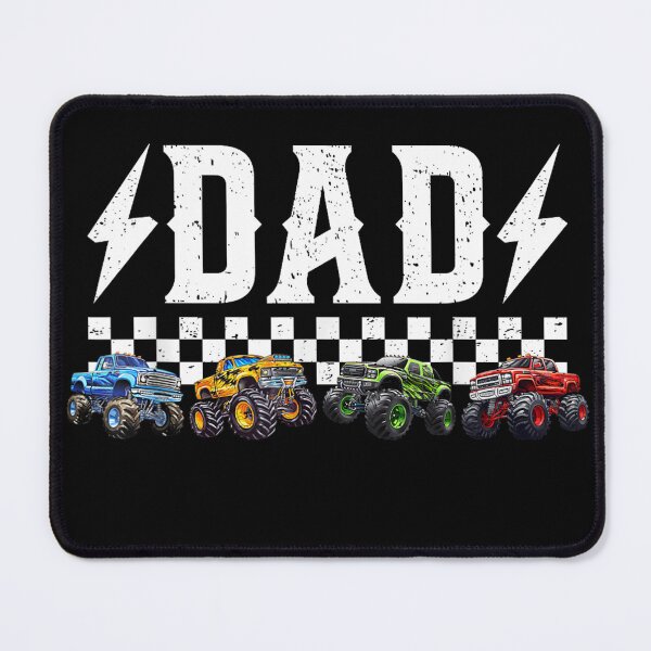 Item preview, dad monster truck family crew birthday matching men dad designed and sold by mariazin.
