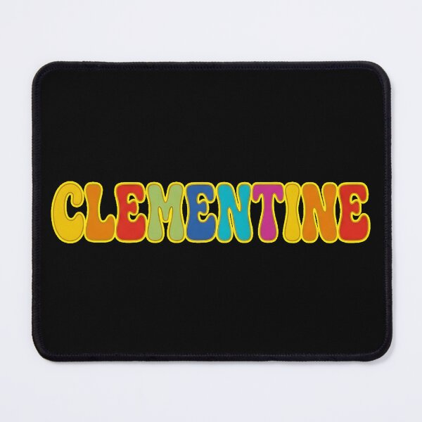 Item preview, ❤️ Clementine Personalized Name Wavy Retro Shirt, Coffee Mug, Sticker Gift designed and sold by HelixPedia.
