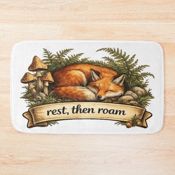 Item preview, Sleeping Fox Woodland designed and sold by jgvisualarts.