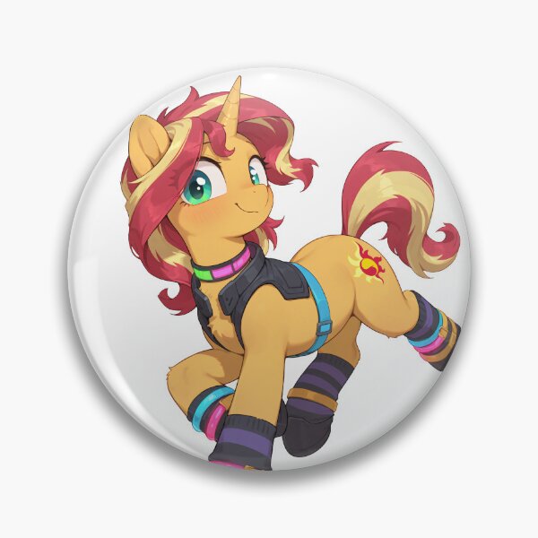 Item preview, Cyberpunk My Little Pony - Sunset Shimmer designed and sold by CeluniaMoon's Art - Cute Furry, Anime, and More! .