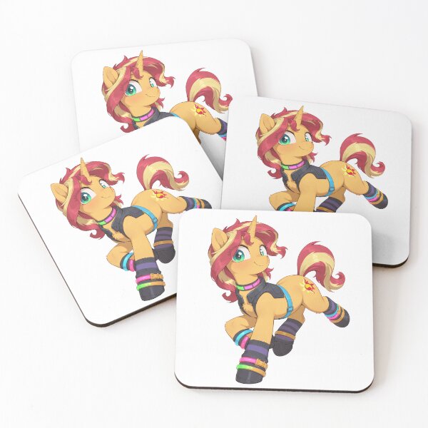 Item preview, Cyberpunk My Little Pony - Sunset Shimmer designed and sold by CeluniaMoon's Art - Cute Furry, Anime, and More! .