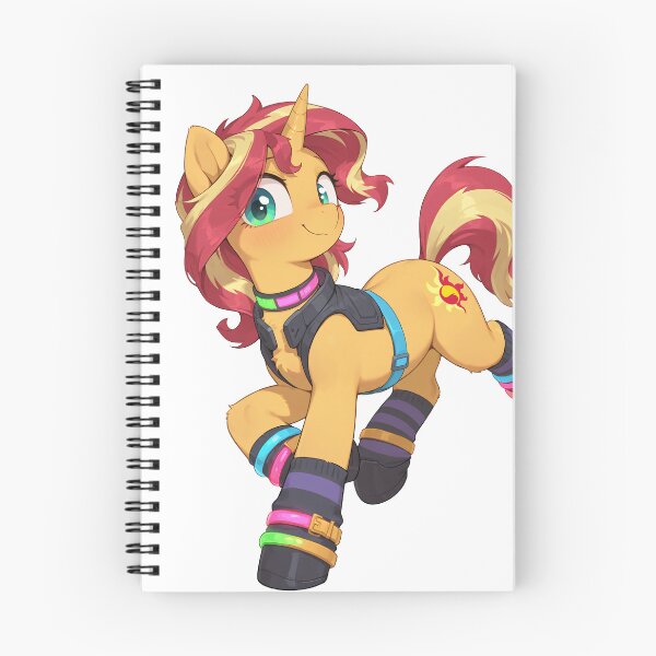 Item preview, Cyberpunk My Little Pony - Sunset Shimmer designed and sold by CeluniaMoon's Art - Cute Furry, Anime, and More! .