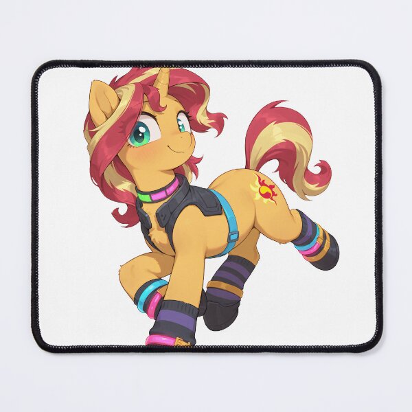 Item preview, Cyberpunk My Little Pony - Sunset Shimmer designed and sold by CeluniaMoon's Art - Cute Furry, Anime, and More! .