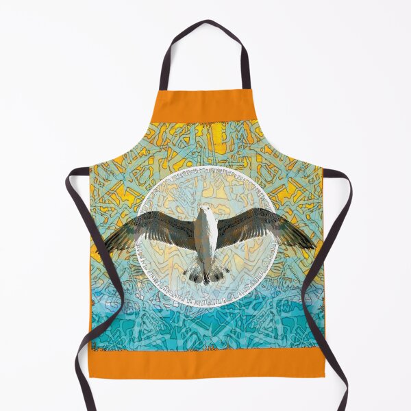 Item preview, Seagull in color mandala yoga designed and sold by Periartwork.