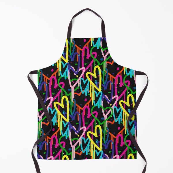 Item preview, All You Need Is Love Neon Graffiti Hearts Pattern – Colorful Street Art Love Design designed and sold by SeoulInkSoul.