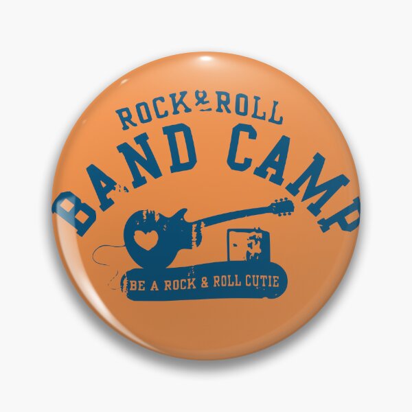 Item preview, Rock & Roll Band Camp Cutie Guitar – Cute Music Lover Vintage Style Design designed and sold by artworkathome.