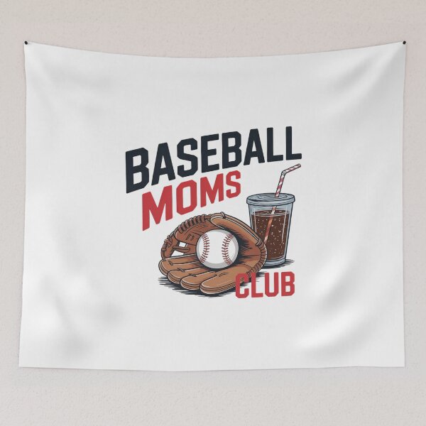 Item preview, Baseball Moms Club Iced Coffee & Glove Sports Mother's Day designed and sold by IdunayaStore.