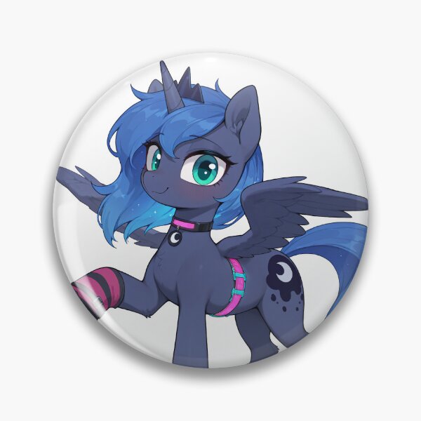 Aperçu de l'œuvre My Little Pony Cyberpunk - Princesse Luna créée et vendue par CeluniaMoon's Art - Cute Furry, Anime, and More! .