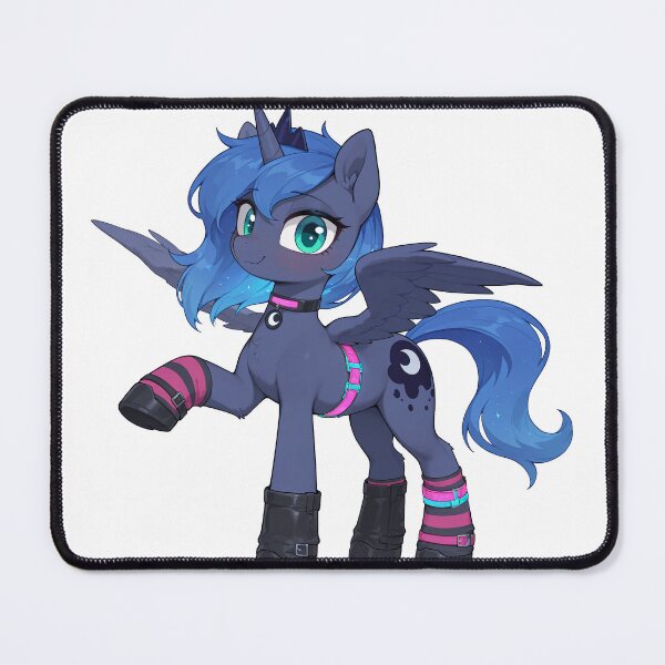 Item preview, Cyberpunk My Little Pony - Princess Luna designed and sold by CeluniaMoon's Art - Cute Furry, Anime, and More! .