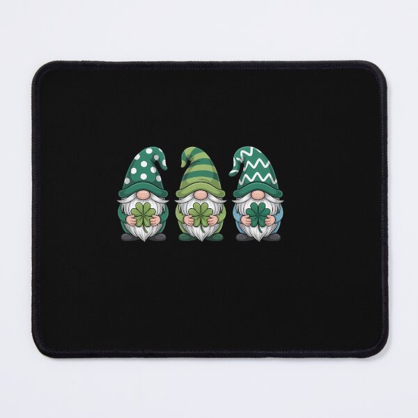 Item preview, Three Gnomes Holding Irish Clover Shamrock St Patrick's Day designed and sold by EllenJast.
