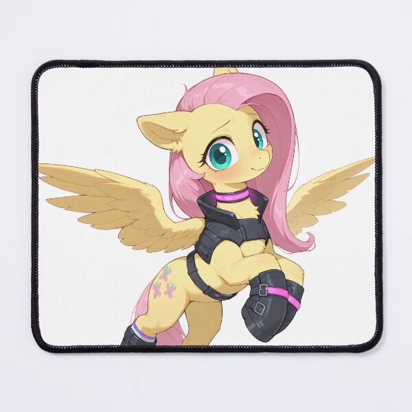 Item preview, Cyberpunk My Little Pony - Fluttershy designed and sold by CeluniaMoon's Art - Cute Furry, Anime, and More! .