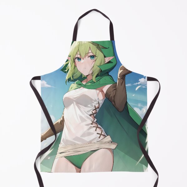 Item preview, Ryuu Lion Danmachi Anime Elf Forest Fantasy Adventure Green designed and sold by Tokyonomad.