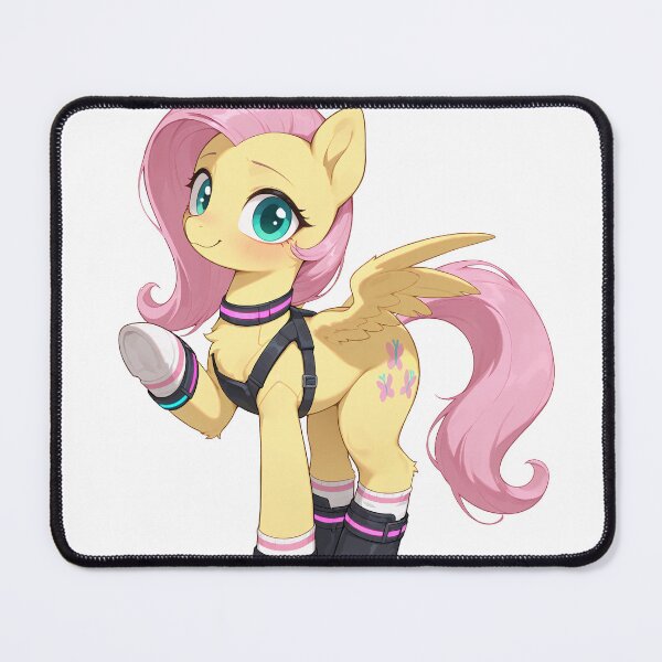 Item preview, Cyberpunk My Little Pony - Fluttershy designed and sold by CeluniaMoon's Art - Cute Furry, Anime, and More! .