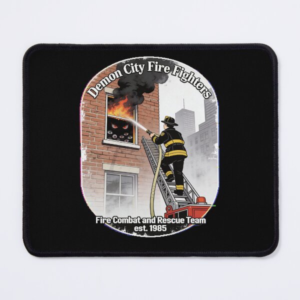 Item preview, Demon City Fire Fighters designed and sold by Birdie and Flynn.
