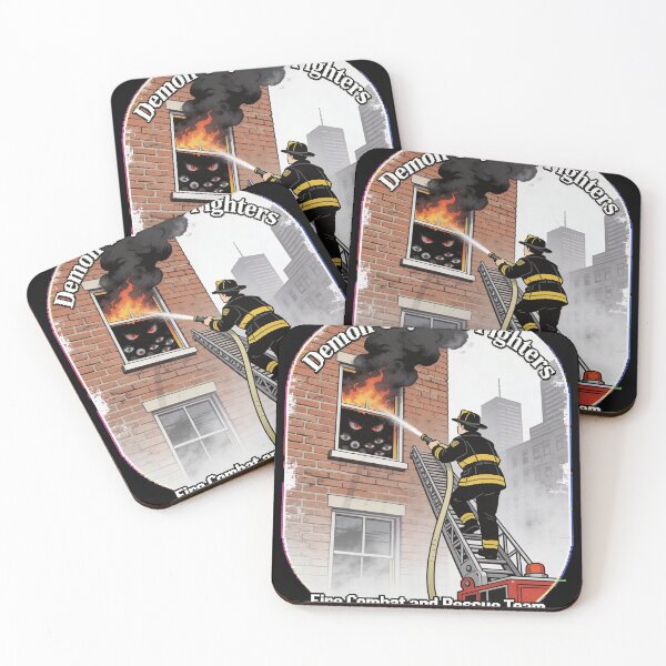 Item preview, Demon City Fire Fighters designed and sold by Birdie and Flynn.