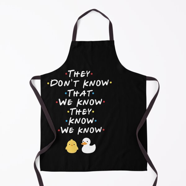 Item preview, They Don't Know Quote with Ducks designed and sold by HUTEND.