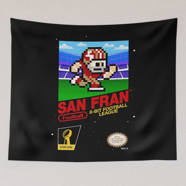 Item preview,  San Francisco 49Ers 8Bit Videogames Cartridge designed and sold by M1ntyM1no.