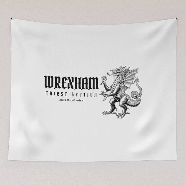 Item preview,  Wrexham Thirst Section Illustration (Black) designed and sold by M1ntyM1no.