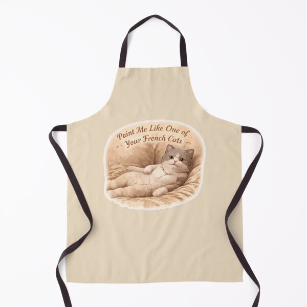 Item preview, Funny Titanic Cat T-Shirt – Paint Me Like One of Your French Cats, British Shorthair Meme Art designed and sold by Mojibebe.