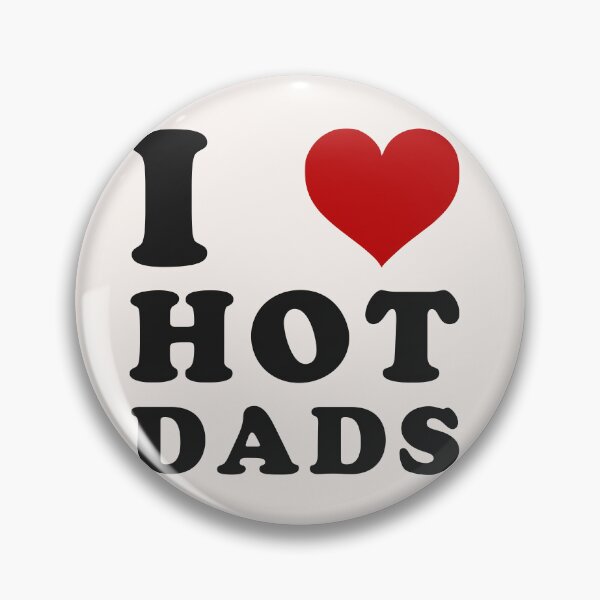 Item preview, I Heart Hot Dads designed and sold by Texterns.