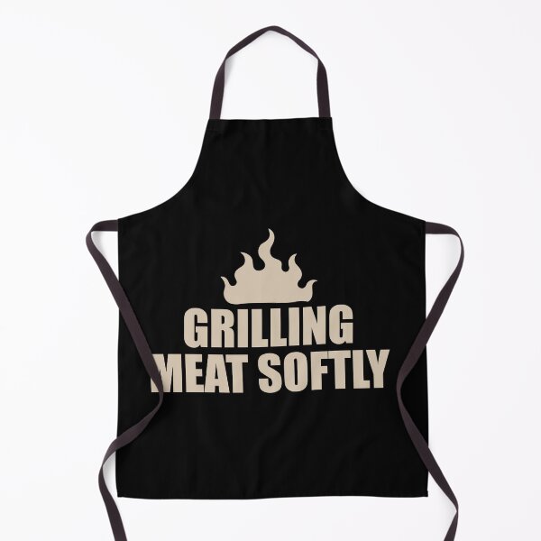 Item preview, Grilling Meat Softly - Funny BBQ Grill Party Gift designed and sold by riczyeleanor.