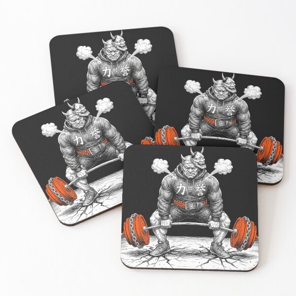 Item preview, Ronin Oni Gym Goon - Sumo PR (Neon Orange Edit) designed and sold by CleverCulture.