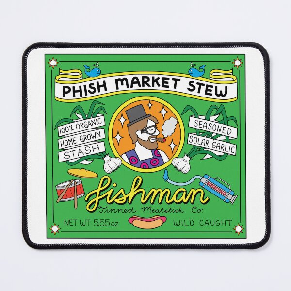 Item preview, Phish Shirt - Green (Tinned fish label design) designed and sold by GALILEO138.
