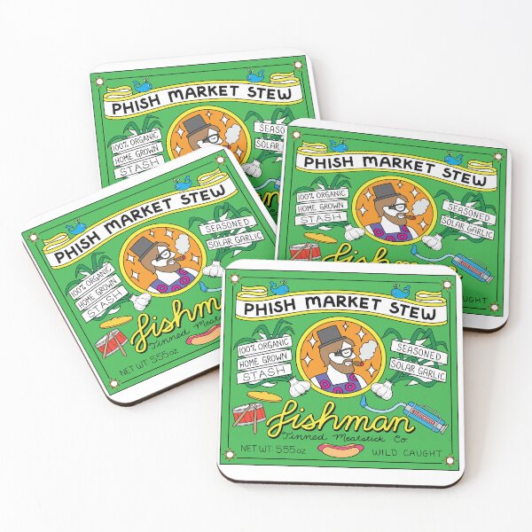 Item preview, Phish Shirt - Green (Tinned fish label design) designed and sold by GALILEO138.