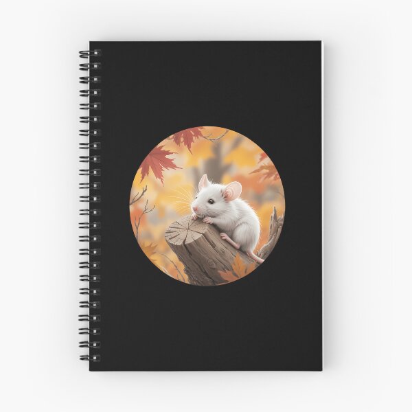 Item preview, windy Autumn Season with Fall and white Rats for Pets designed and sold by EllenJast.