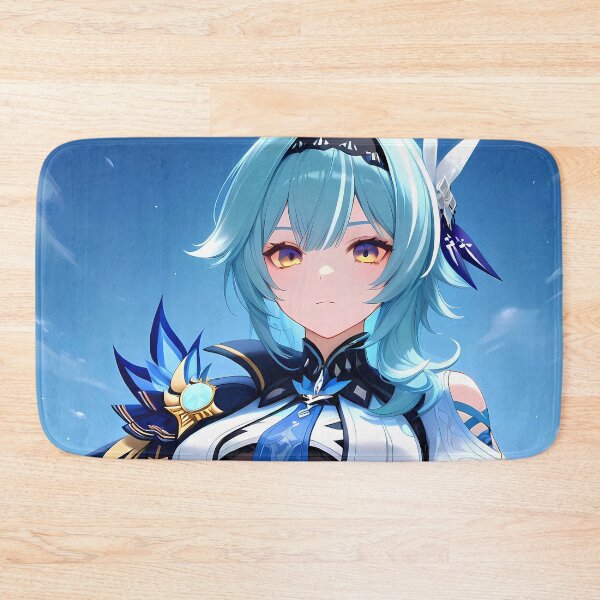 Item preview, Eula Genshin Impact Skyward Cryo Knight Portrait designed and sold by Tokyonomad.