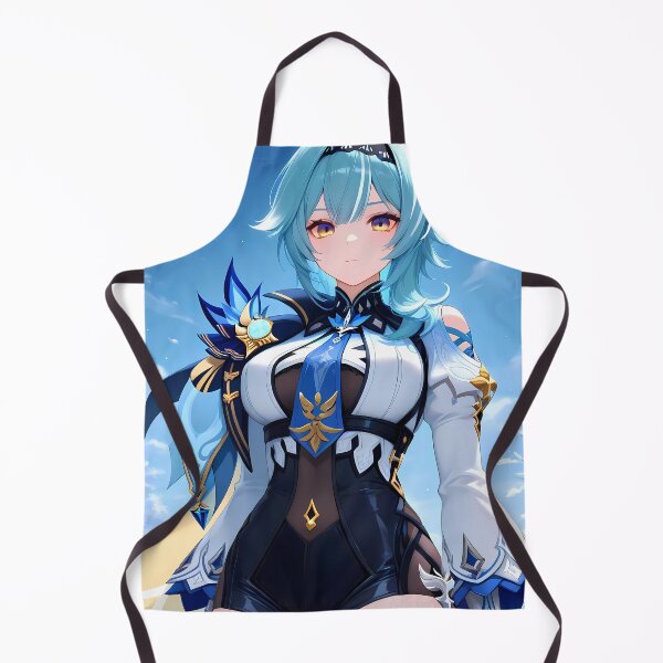 Item preview, Eula Genshin Impact Skyward Cryo Knight Portrait designed and sold by Tokyonomad.
