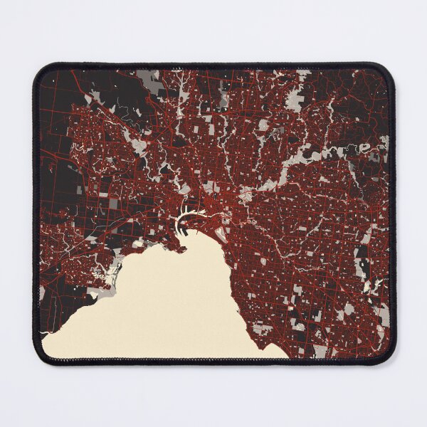 Item preview, Melbourne City Map of Australia - Comic designed and sold by deMAP.