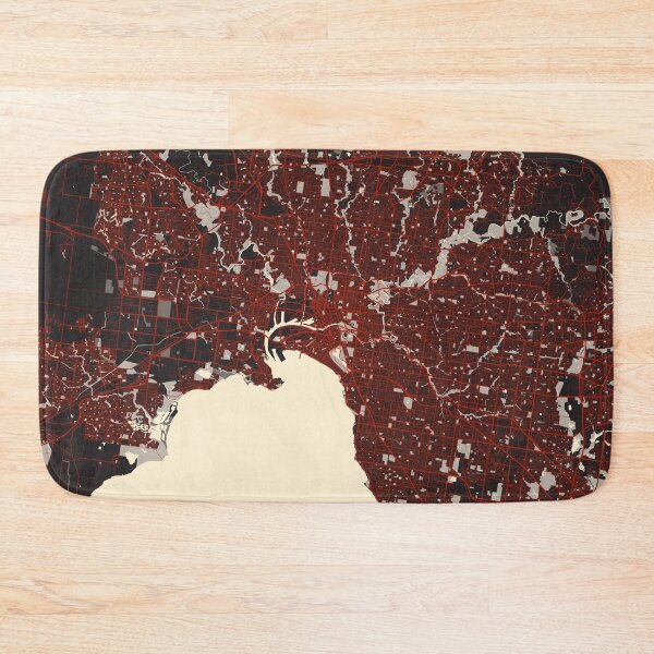 Item preview, Melbourne City Map of Australia - Comic designed and sold by deMAP.