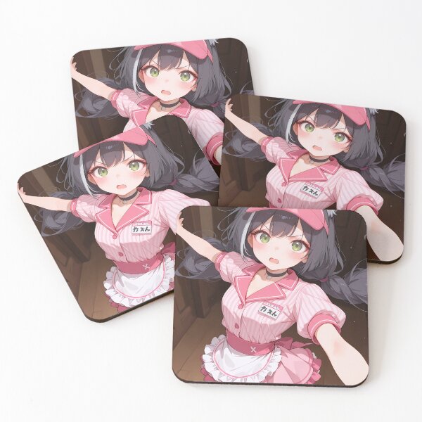 Item preview, Kyaru Café Maid Surprise Princess Connect Game Anime Girl designed and sold by Tokyonomad.