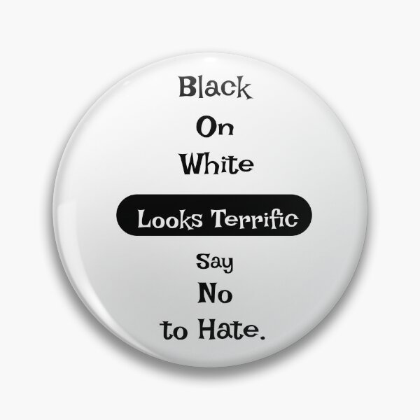 Item preview, Black & White designed and sold by The WordCatcher Street.