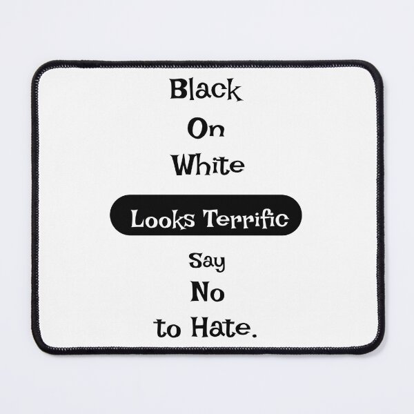 Item preview, Black & White designed and sold by The WordCatcher Street.