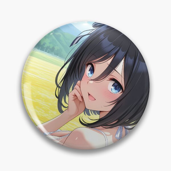 Item preview, Eishin Flash Uma Musume Pretty Derby Flower Field Mountains Back View designed and sold by Tokyonomad.