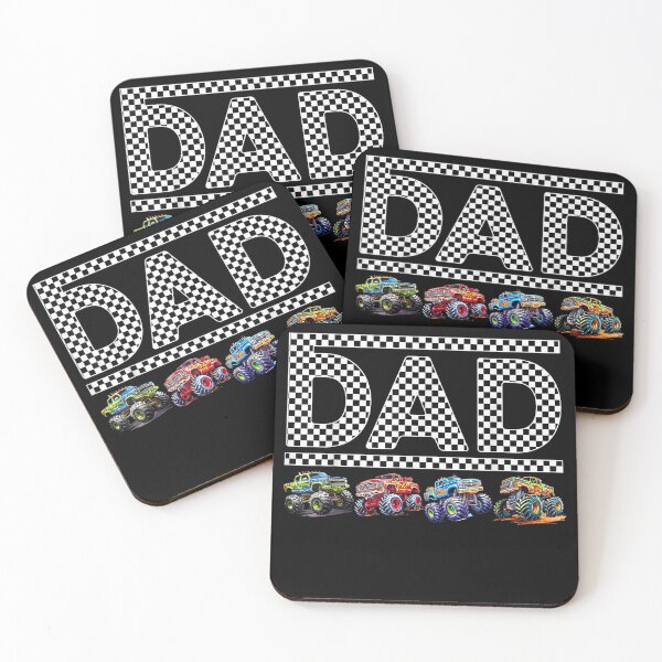 Item preview, dad monster truck family crew birthday matching men dad  designed and sold by mariazin.