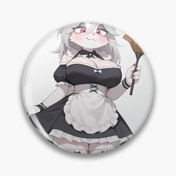 Item preview, Loona Maid Kitty Version designed and sold by CeluniaMoon's Art - Cute Furry, Anime, and More! .
